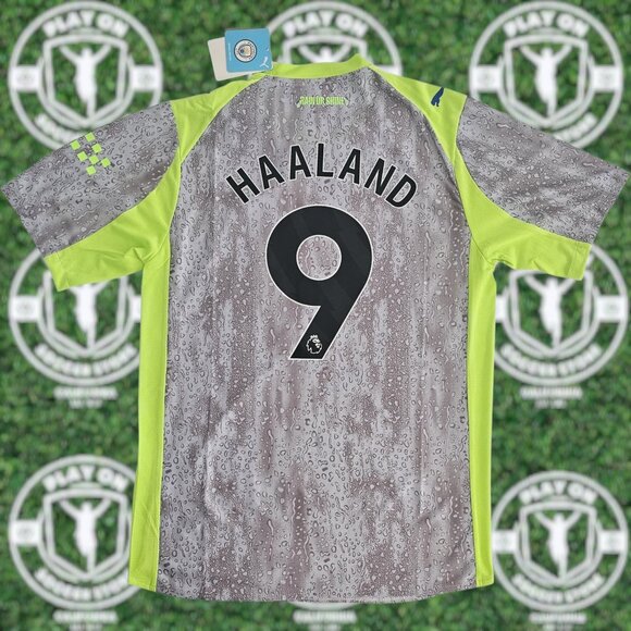 Men's Manchester City 25/26 Third Player Version Haaland Jersey - Picture 2 of 4